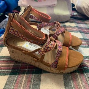 New So wedges girl size 1 from kohl’s